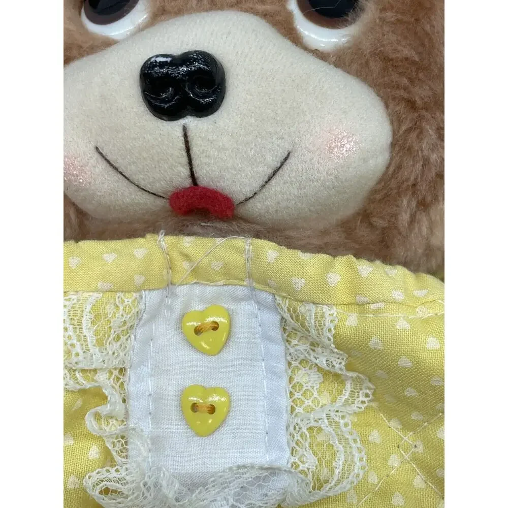 Vintage Galoob Sweet Secrets Purse Pal Yellow Dog Puppy‎
